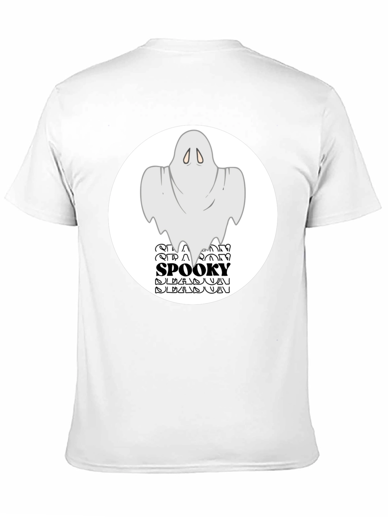 Spooky Season Ghost Graphic T-Shirt