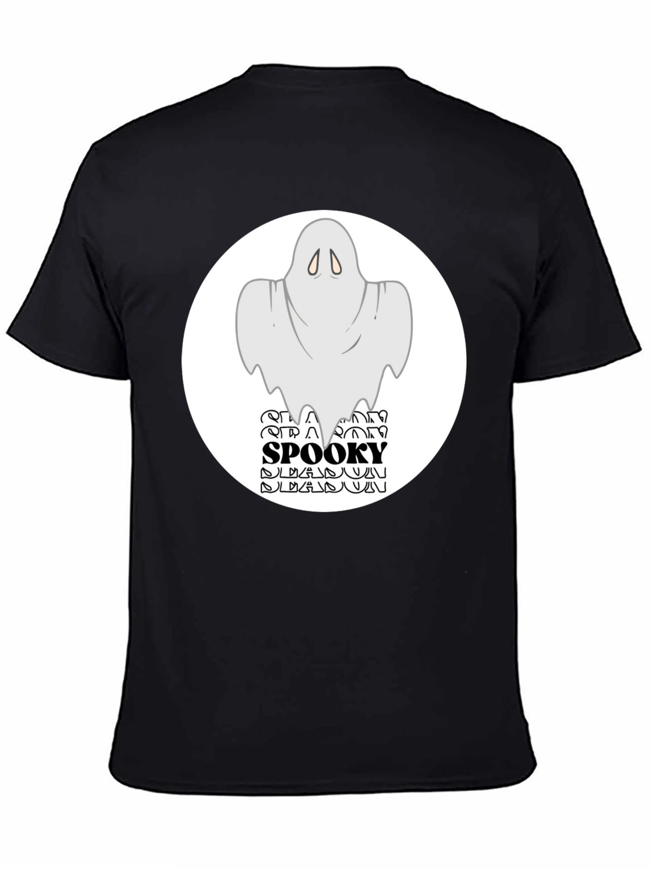 Spooky Season Ghost Graphic T-Shirt