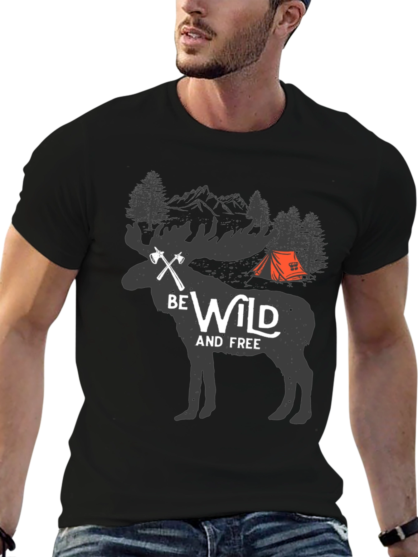 Wild and Free Graphic Tee