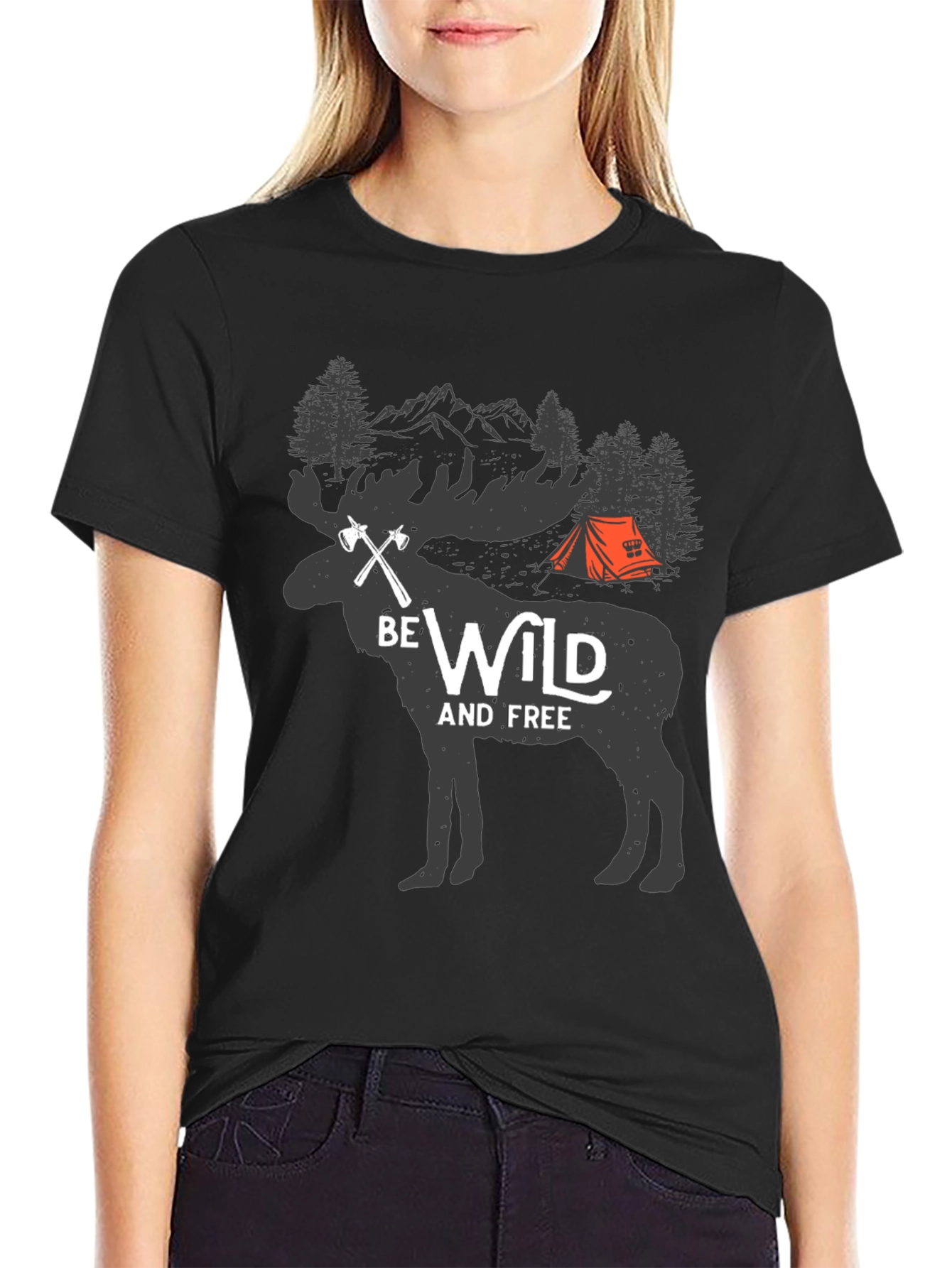 Wild and Free Graphic Tee