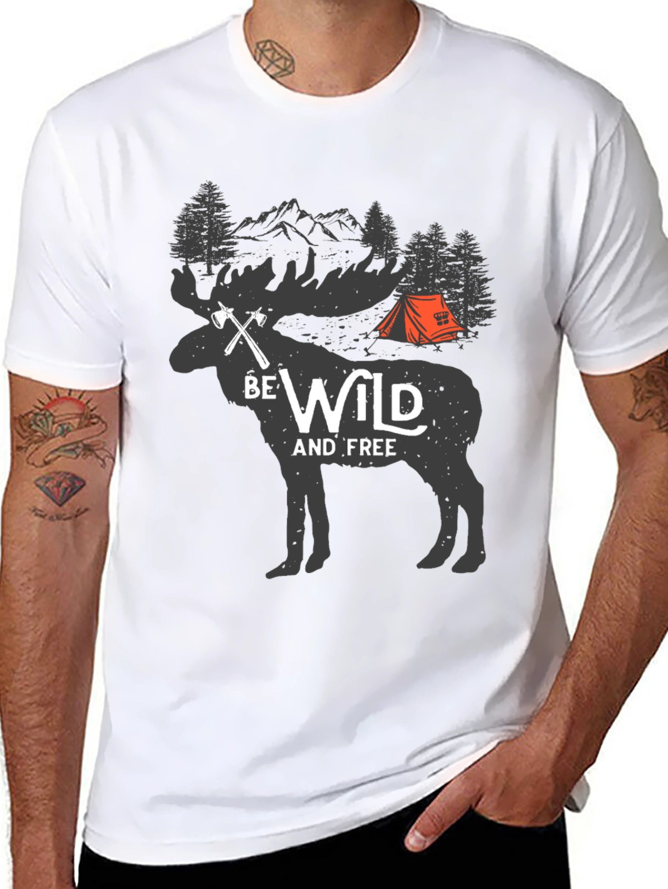Wild and Free Graphic Tee