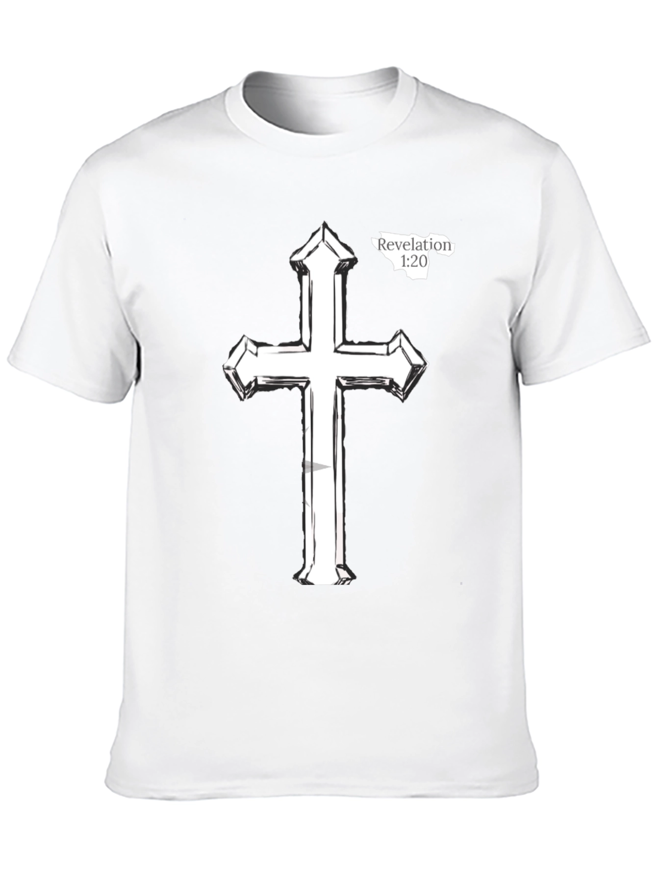 Christian Cross Graphic Tee - Religious Inspired Apparel