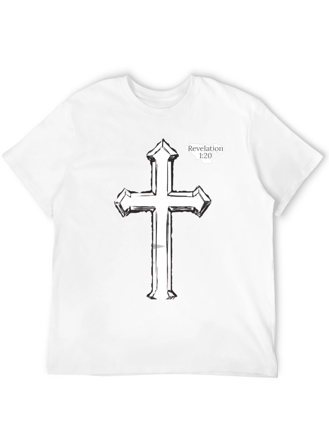 Christian Cross Graphic Tee - Religious Inspired Apparel