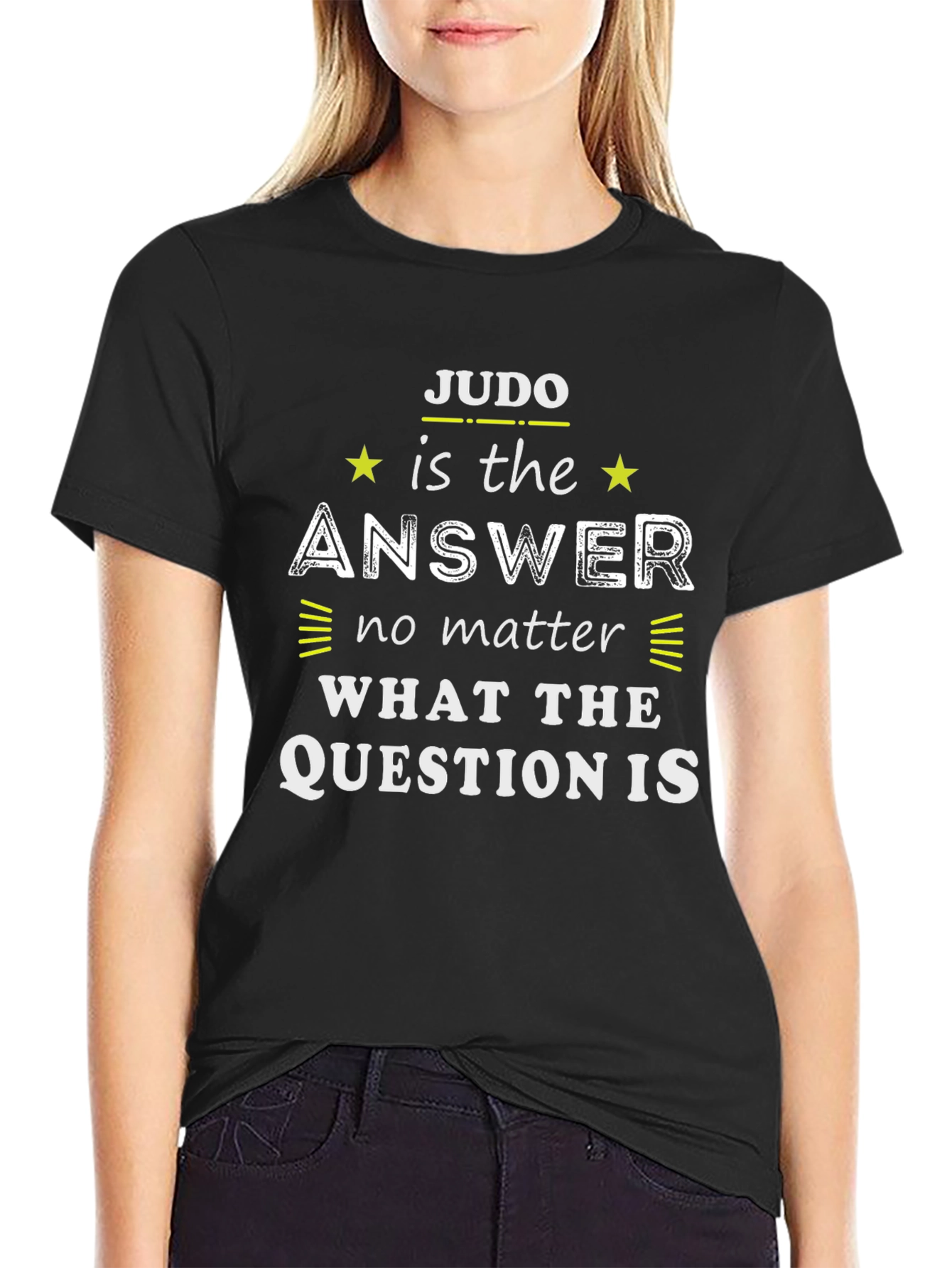 Judo is the Answer Graphic T-Shirt