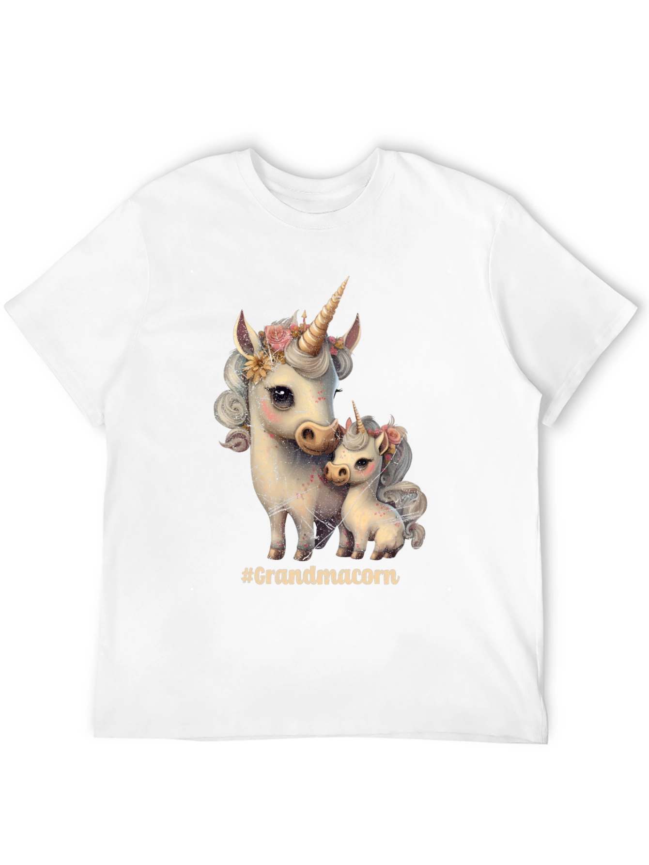 Grandmacorn Unicorn Graphic Tee