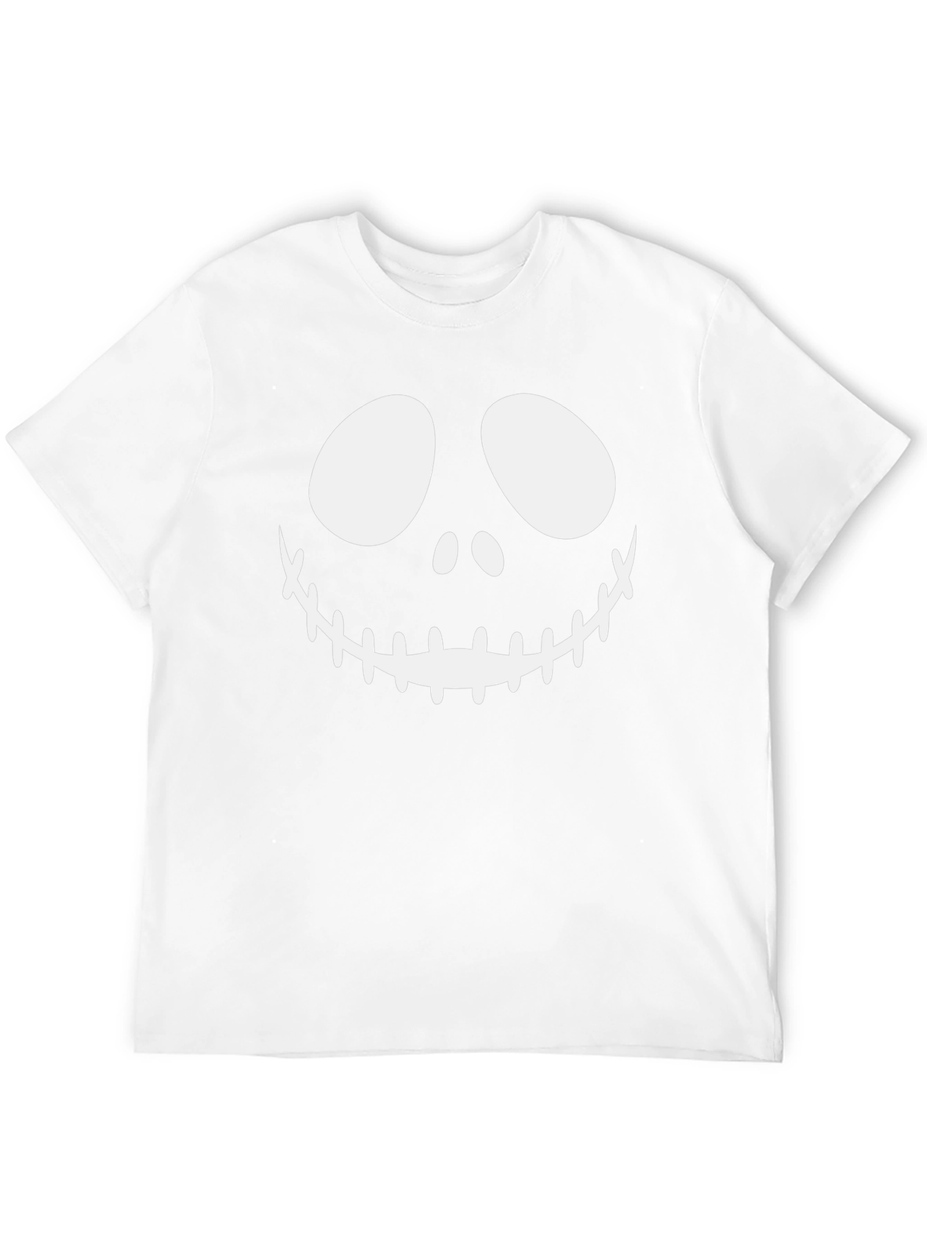 Jack Skellington Face Graphic Tee - Halloween T-Shirt
