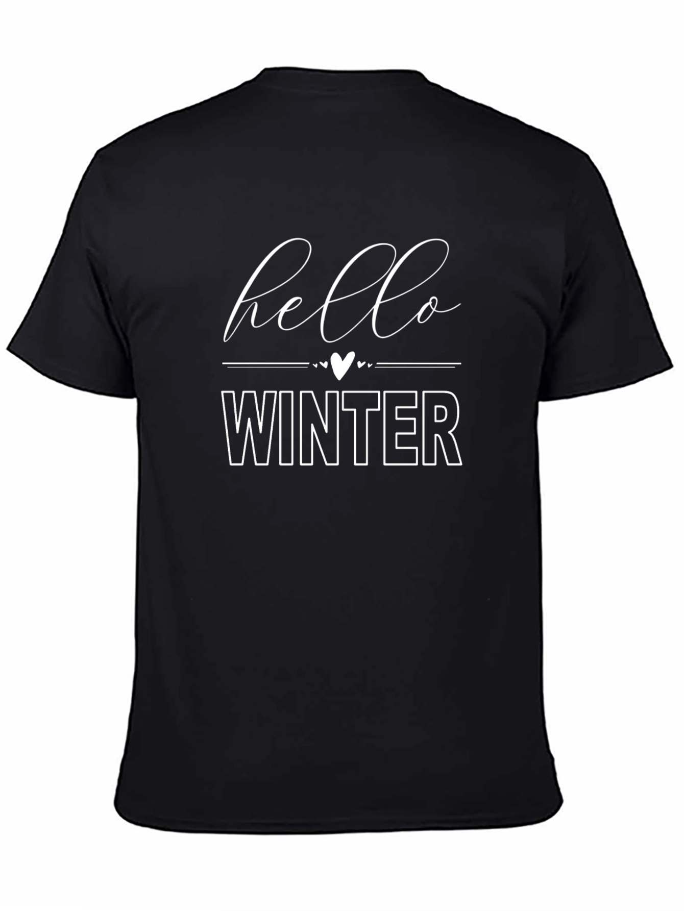 Hello Winter Graphic Tee - Unisex