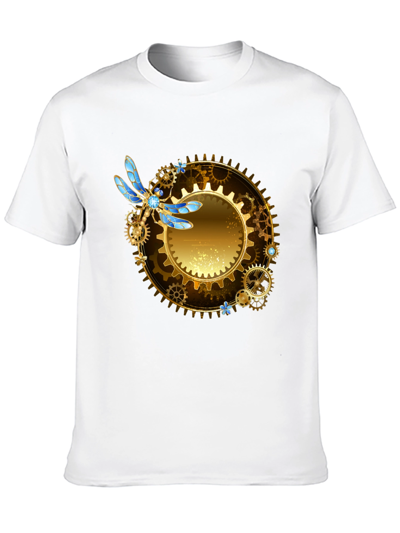 Steampunk Dragonfly Graphic Tee