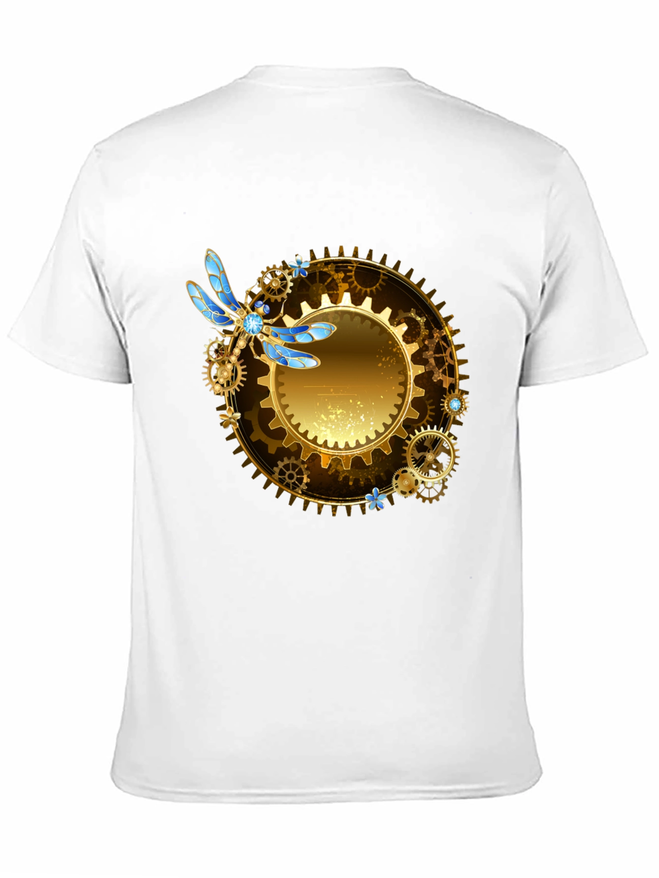 Steampunk Dragonfly Graphic Tee
