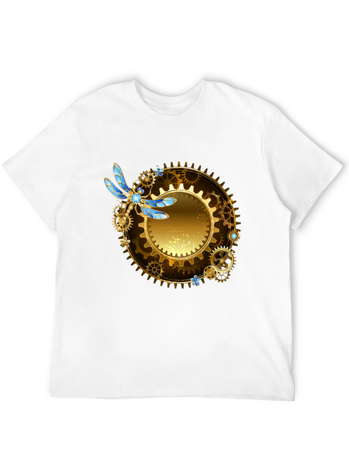 Steampunk Dragonfly Graphic Tee