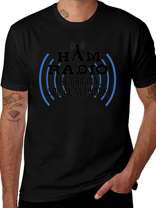 Ham Radio T-Shirt - The Original Social Network Tee