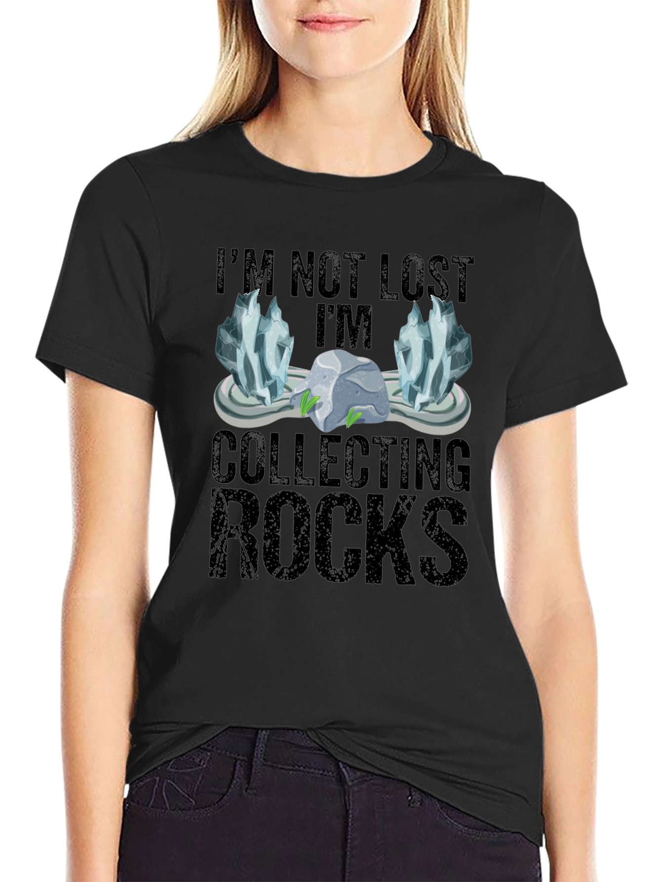 Im Not Lost Im Collecting Rocks T-Shirt