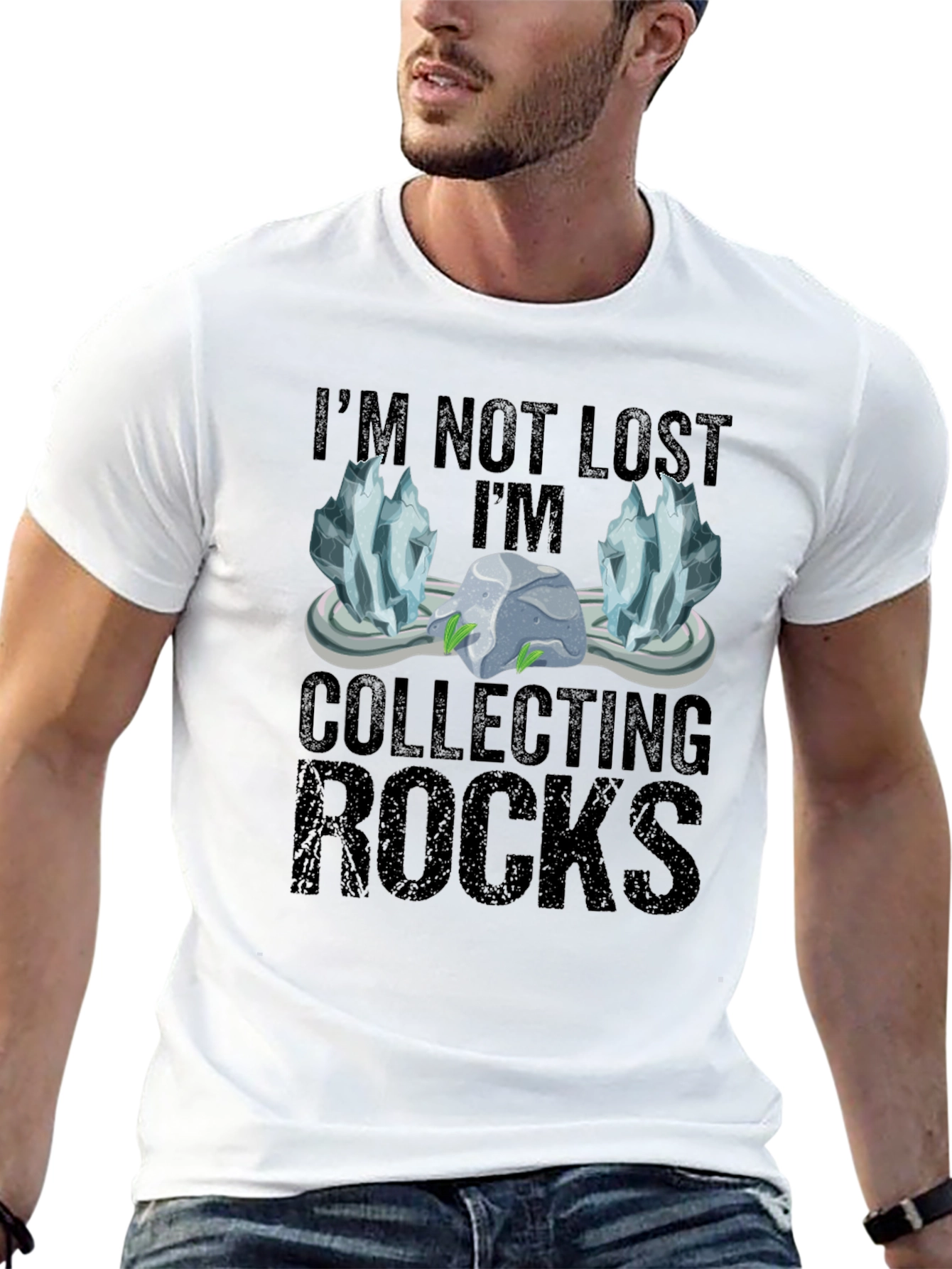 Im Not Lost Im Collecting Rocks T-Shirt