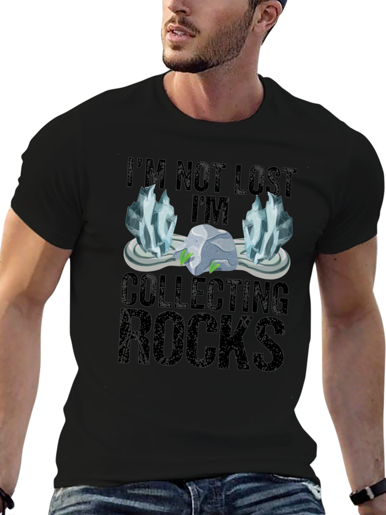 Im Not Lost Im Collecting Rocks T-Shirt