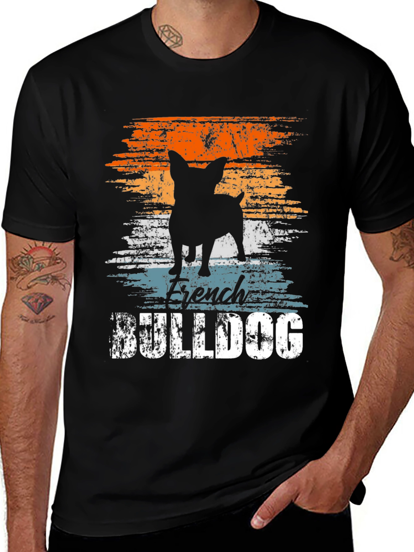 French Bulldog Graphic Tee - Dog Lover Shirt