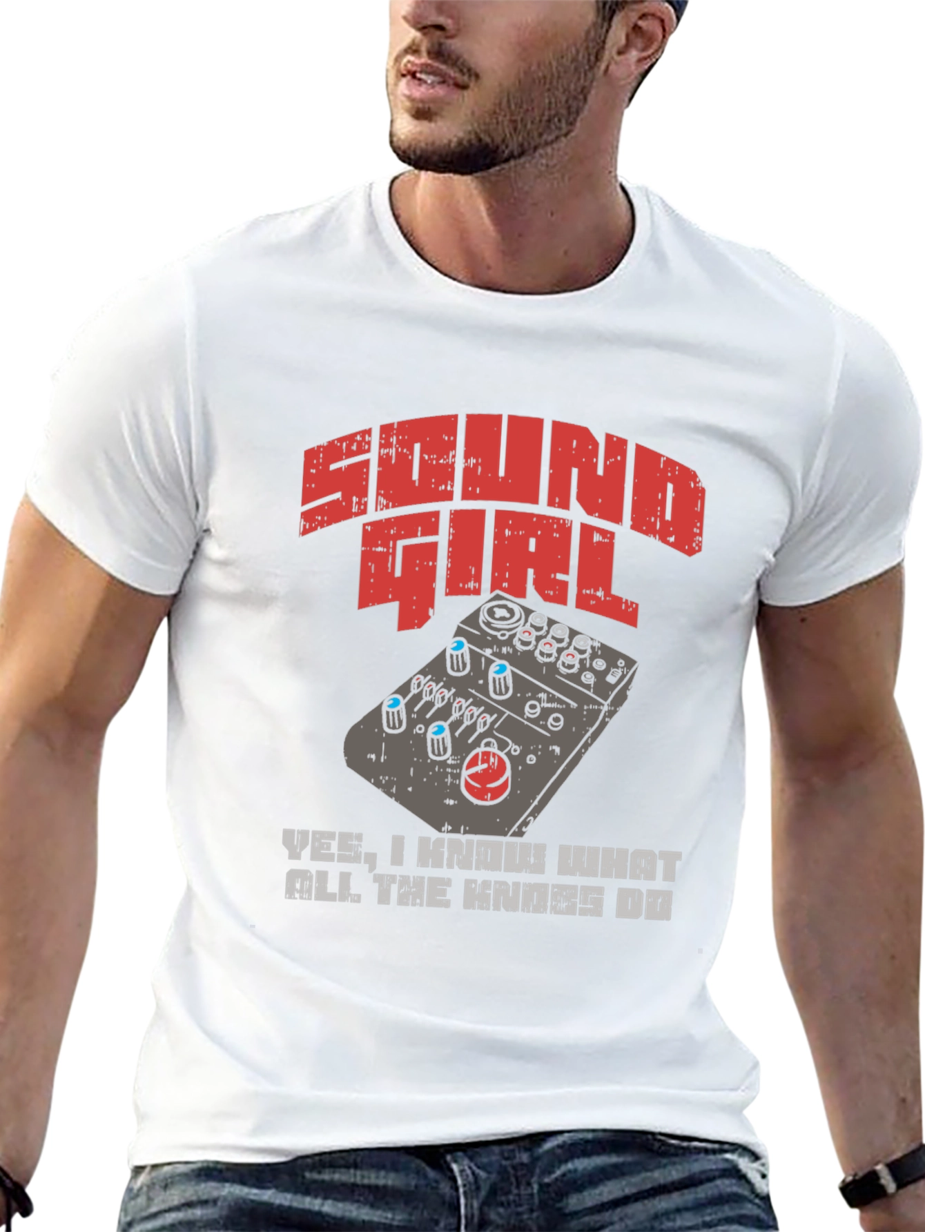 Sound Girl T-Shirt - Know Your Knobs