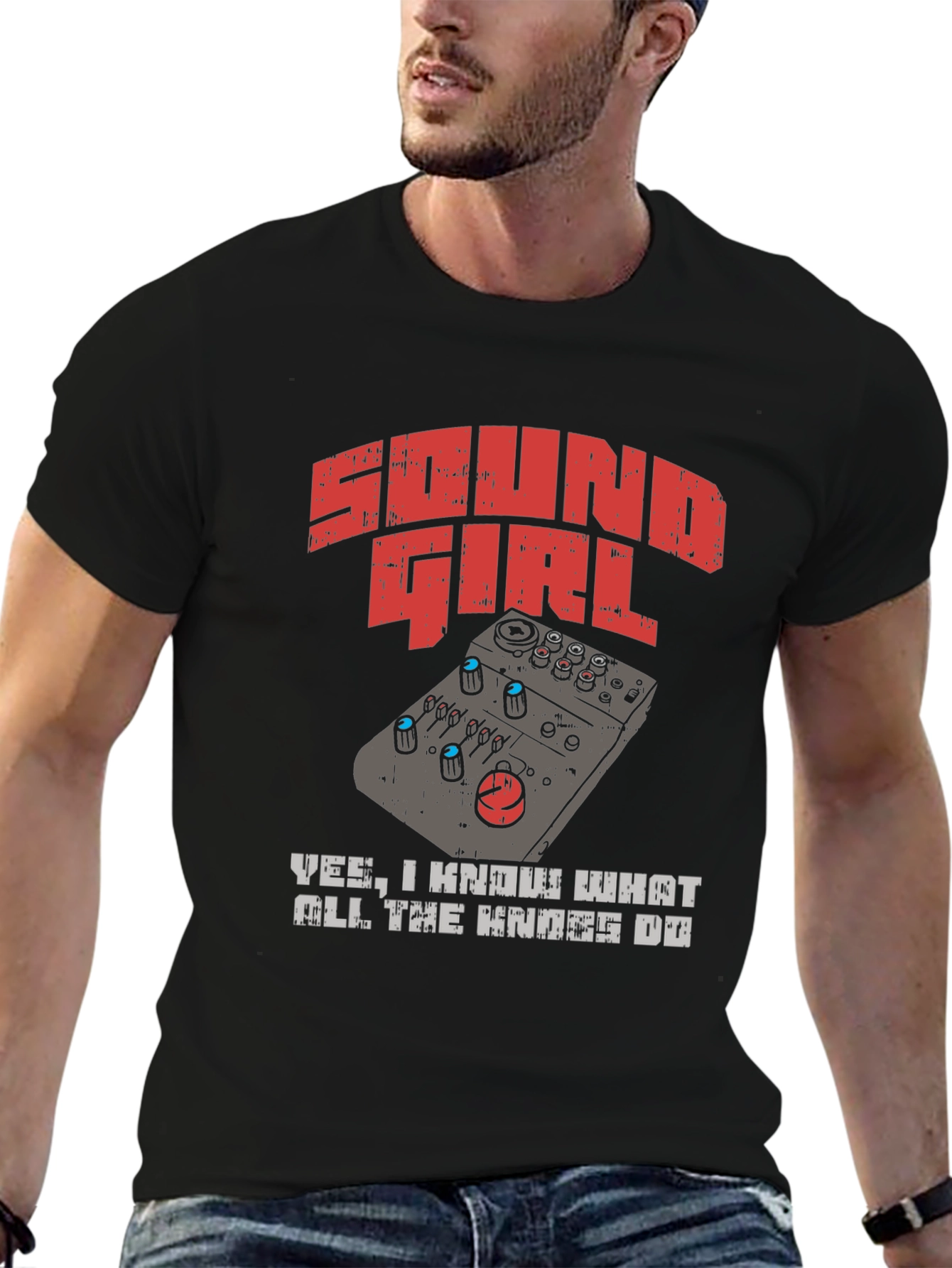 Sound Girl T-Shirt - Know Your Knobs
