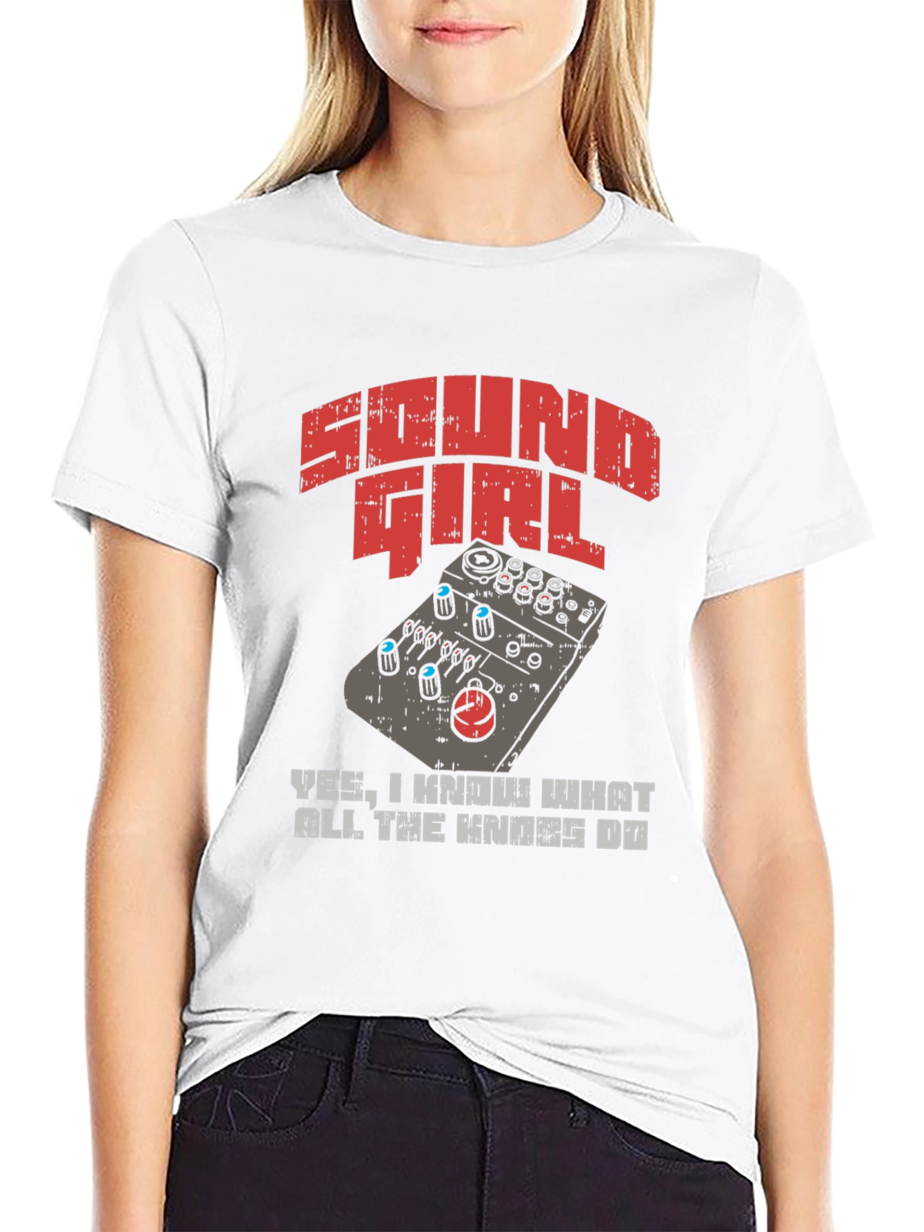 Sound Girl T-Shirt - Know Your Knobs