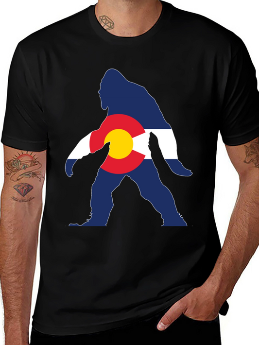 Colorado Bigfoot Silhouette Graphic Tee