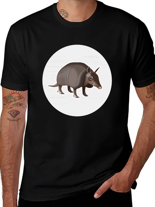 Armadillo Graphic Tee - Unique Wildlife Design