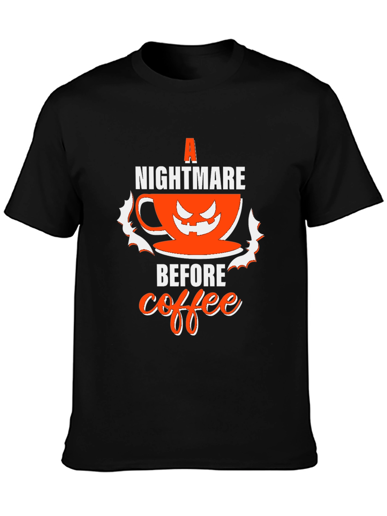 Nightmare Before Coffee Halloween T-Shirt