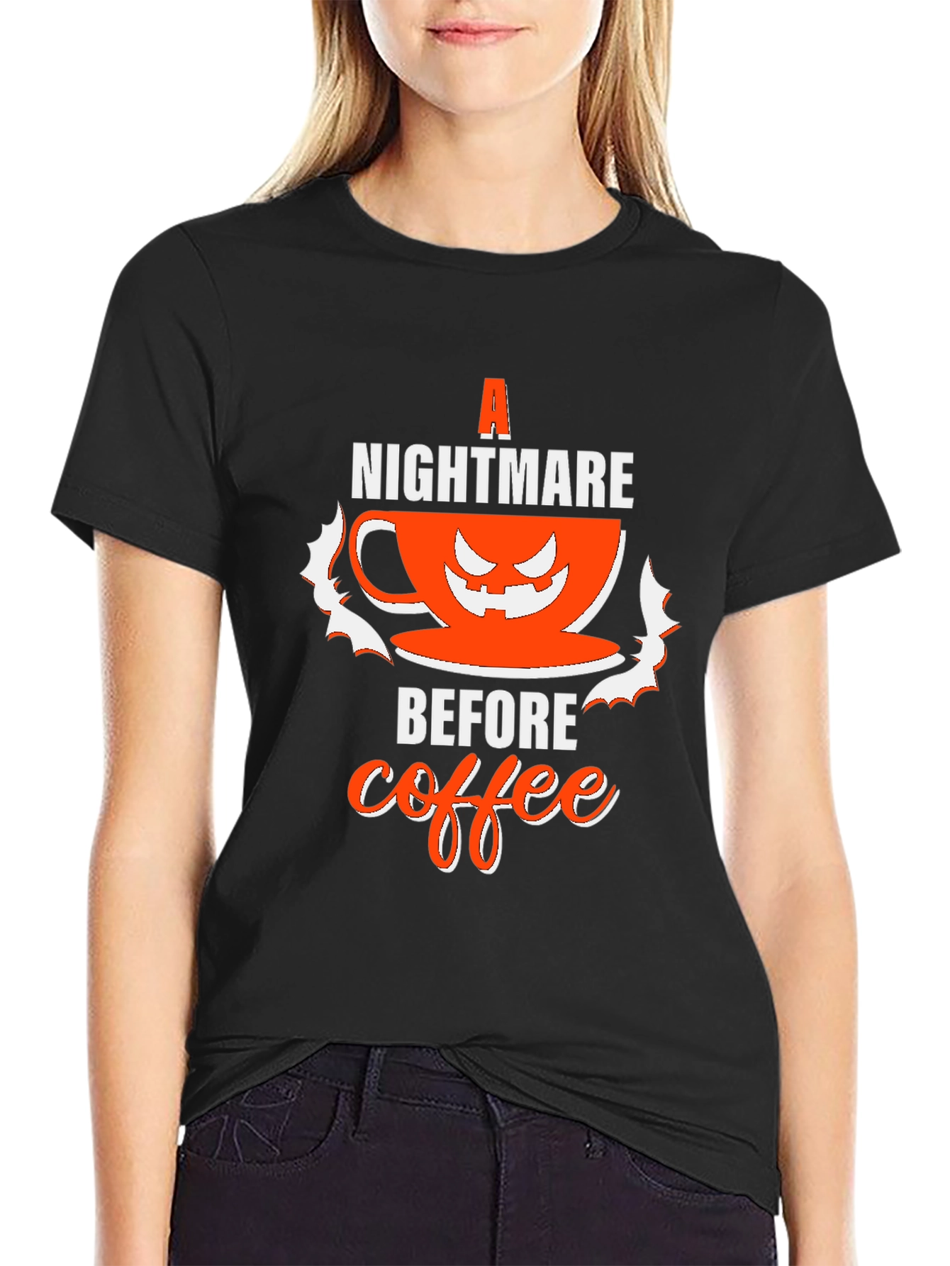 Nightmare Before Coffee Halloween T-Shirt