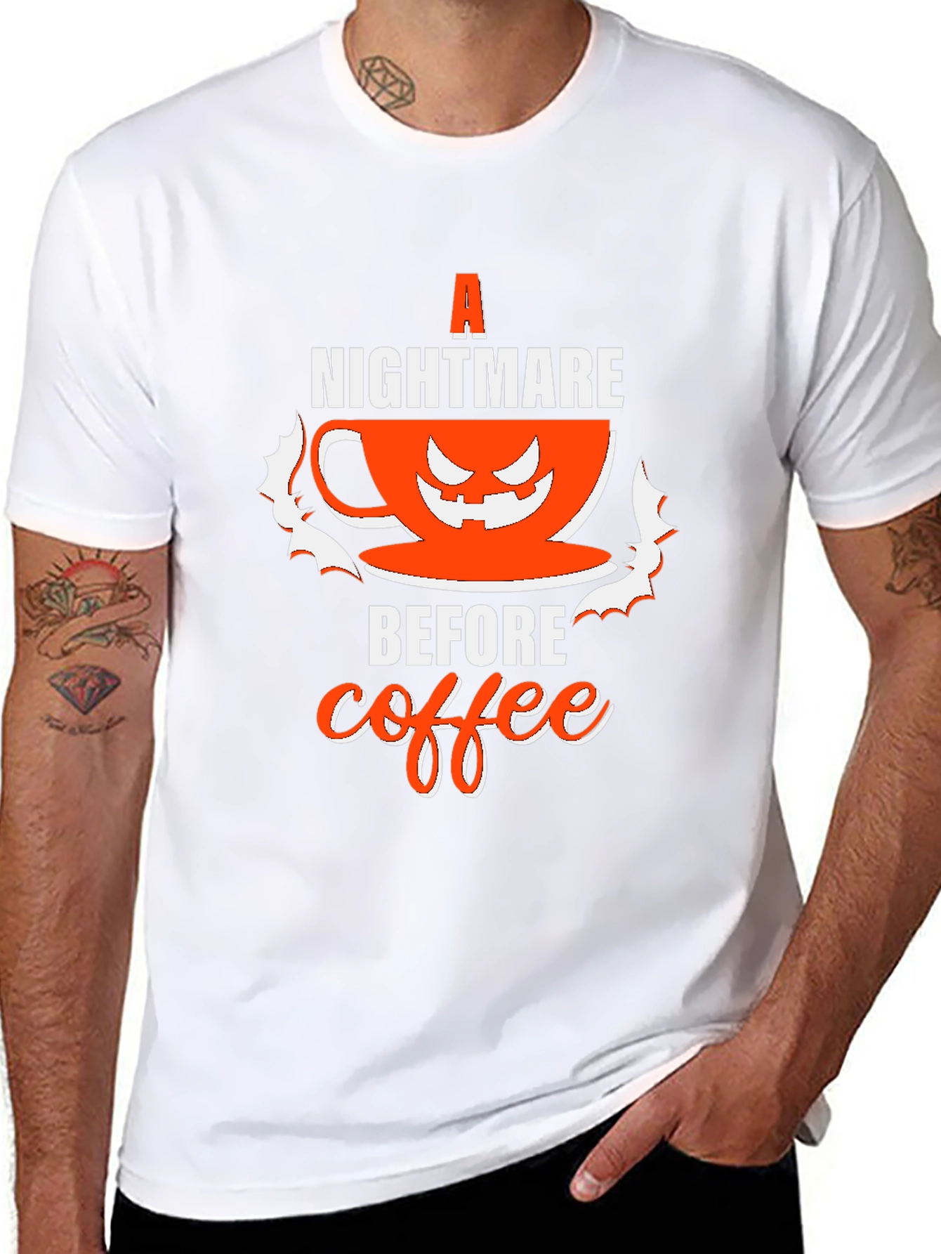 Nightmare Before Coffee Halloween T-Shirt