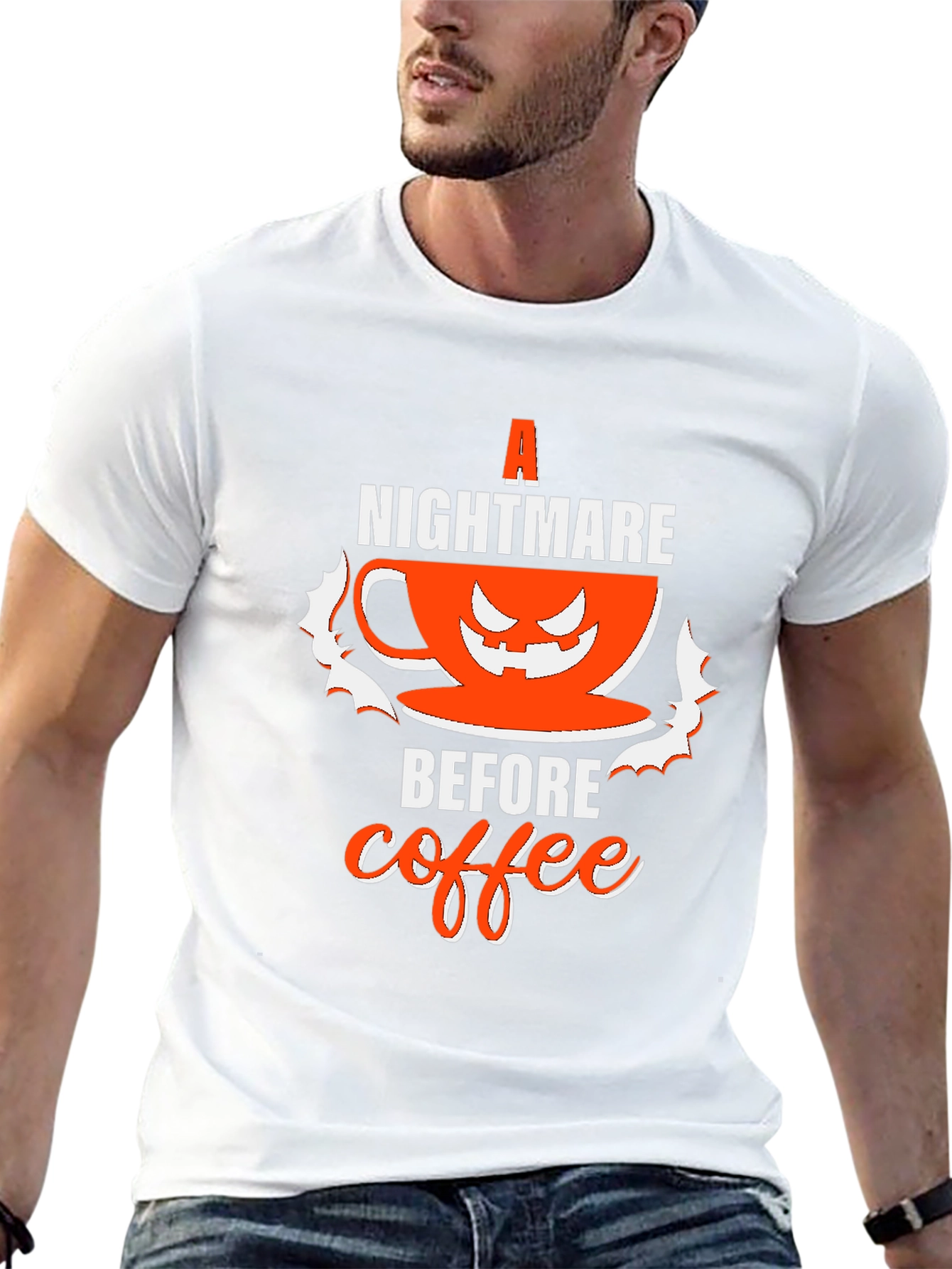 Nightmare Before Coffee Halloween T-Shirt
