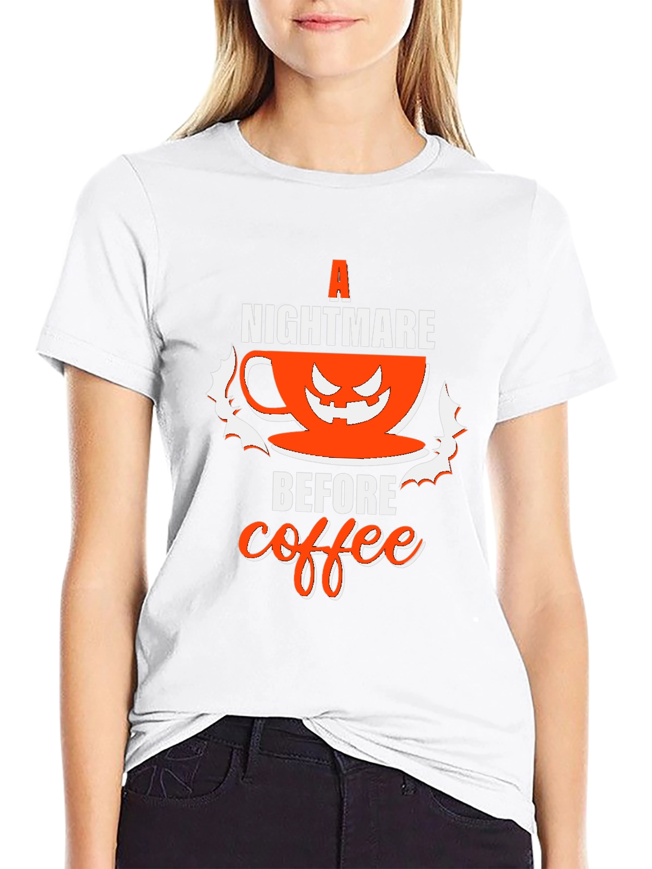Nightmare Before Coffee Halloween T-Shirt