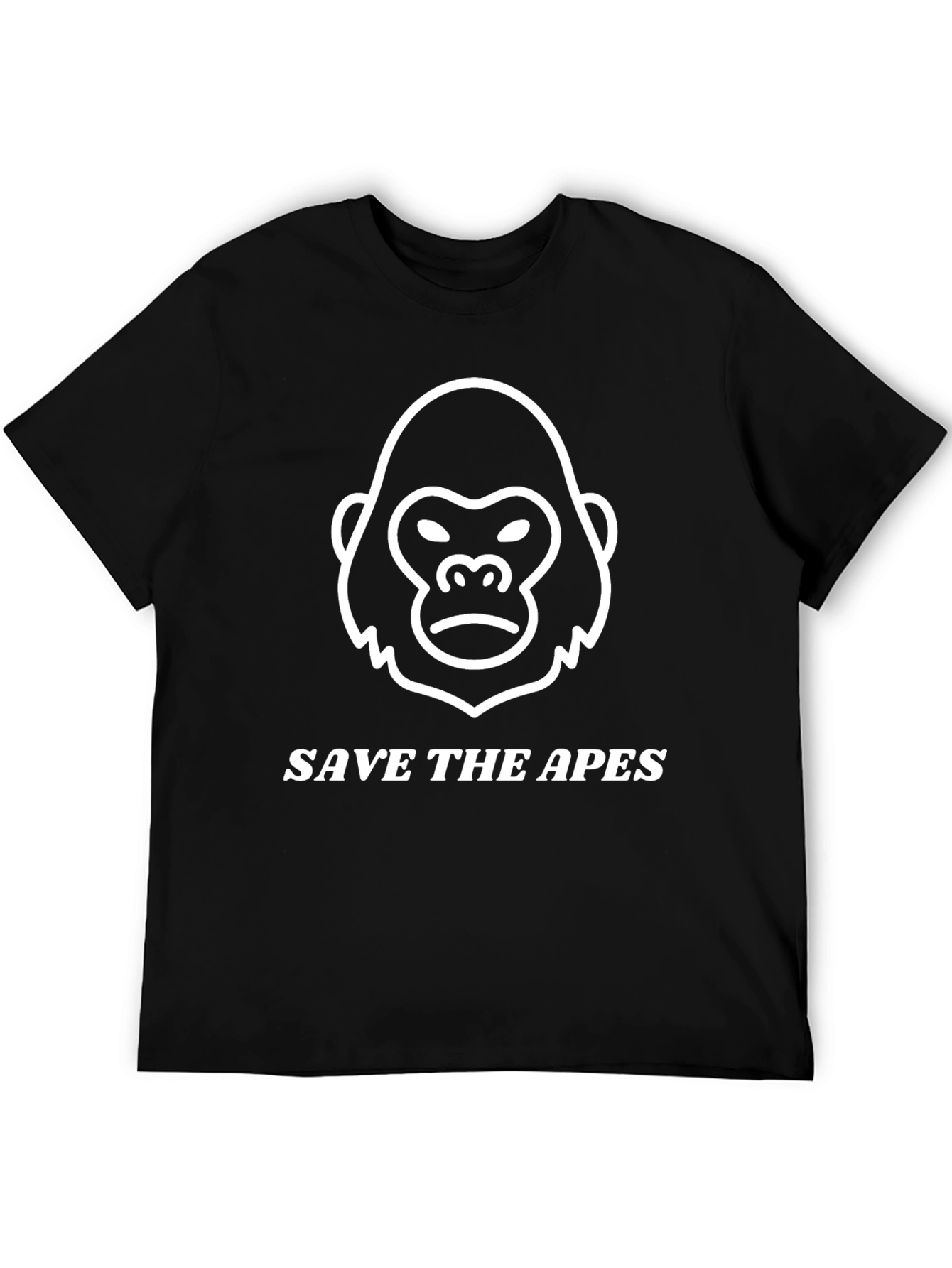 Save the Apes T-Shirt - Graphic Print