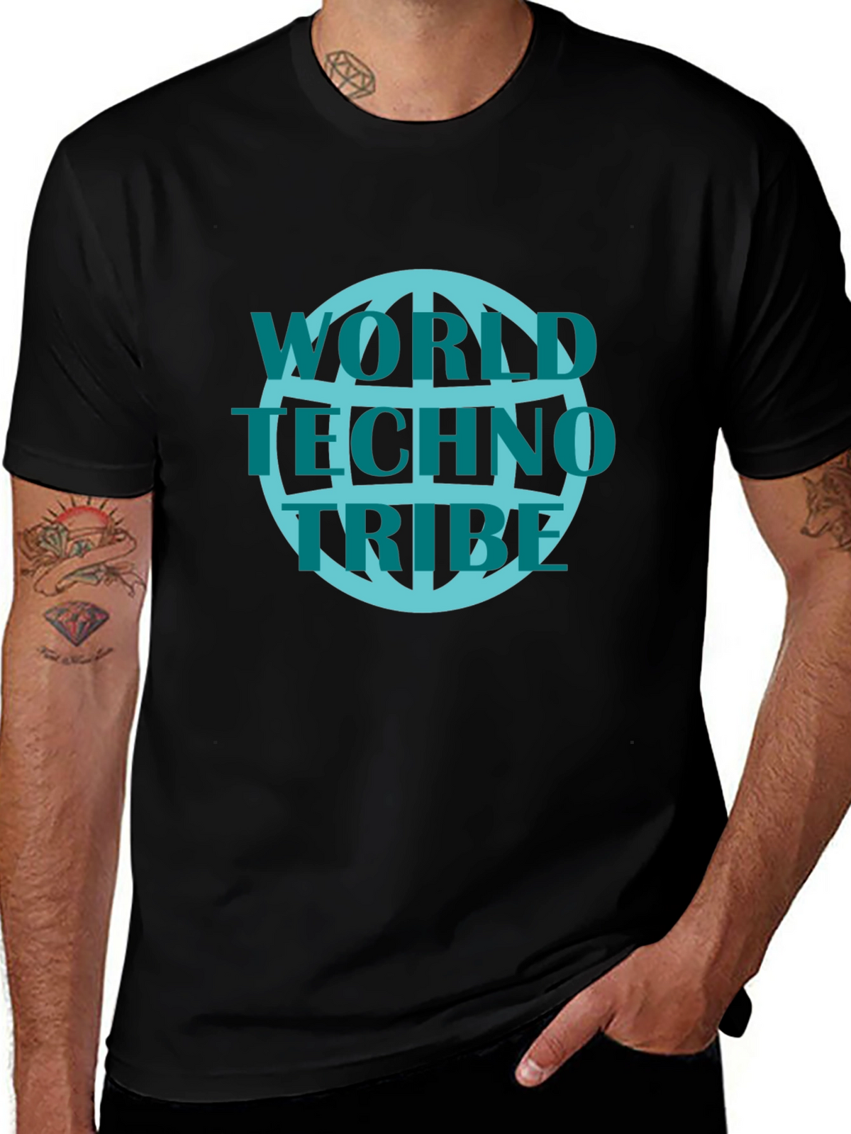 World Techno Tribe Graphic Tee