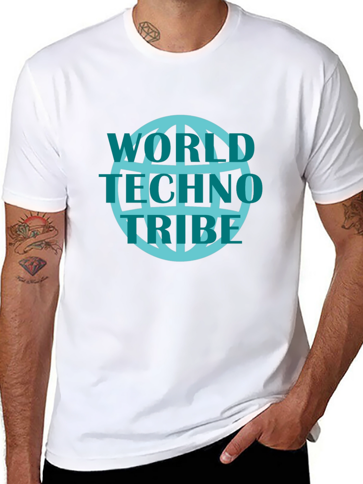 World Techno Tribe Graphic Tee