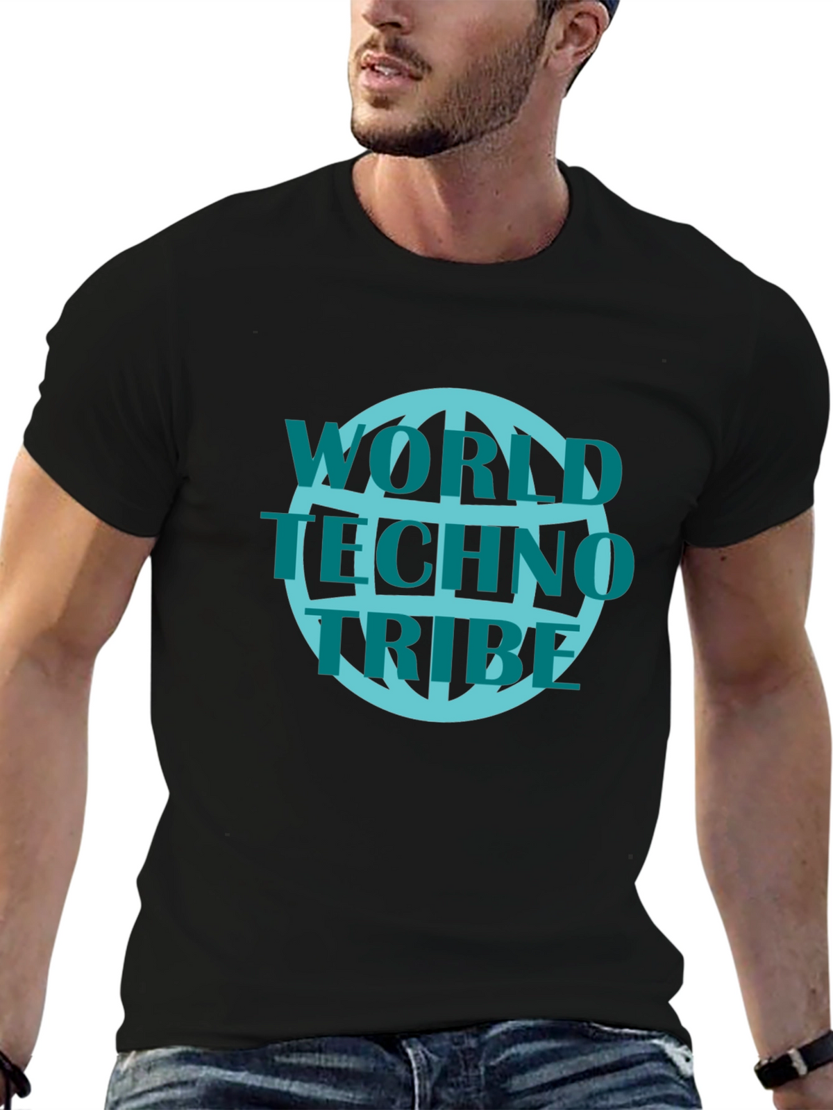World Techno Tribe Graphic Tee