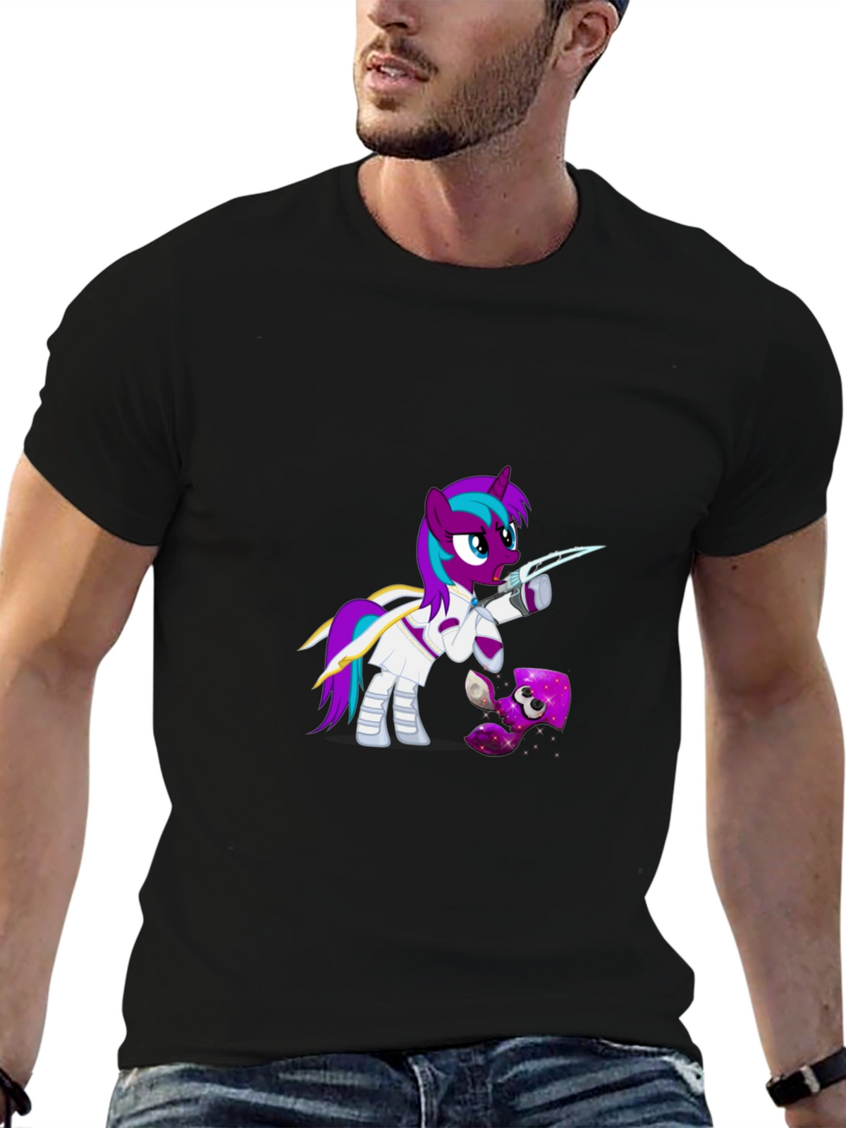 My Little Pony Black T-Shirt