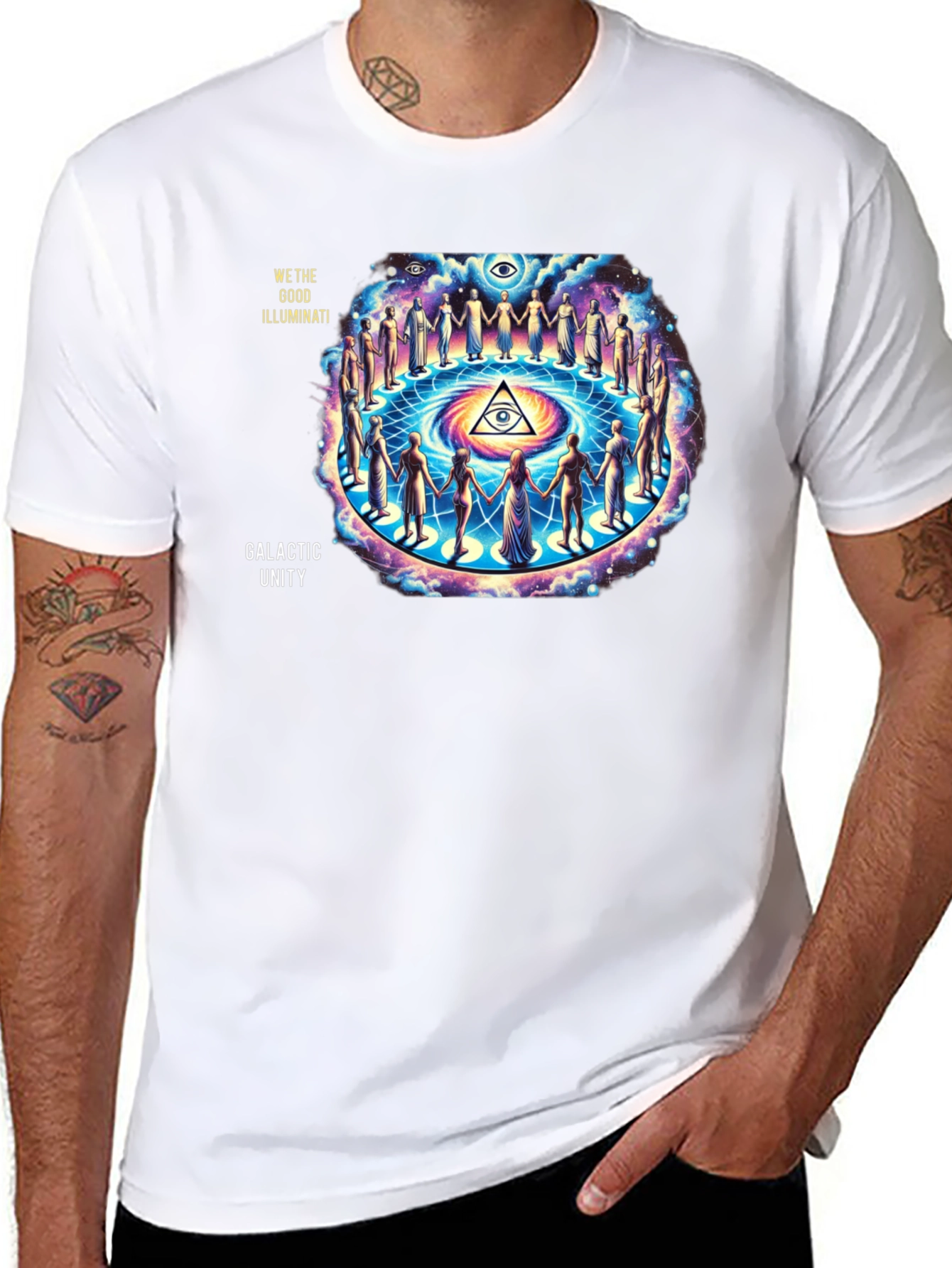 Galactic Unity T-Shirt - Good Illuminati Design