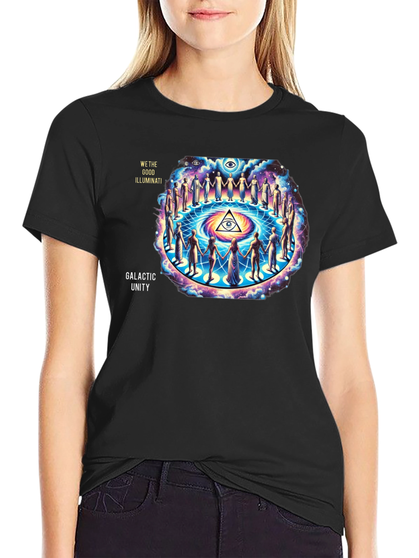 Galactic Unity T-Shirt - Good Illuminati Design