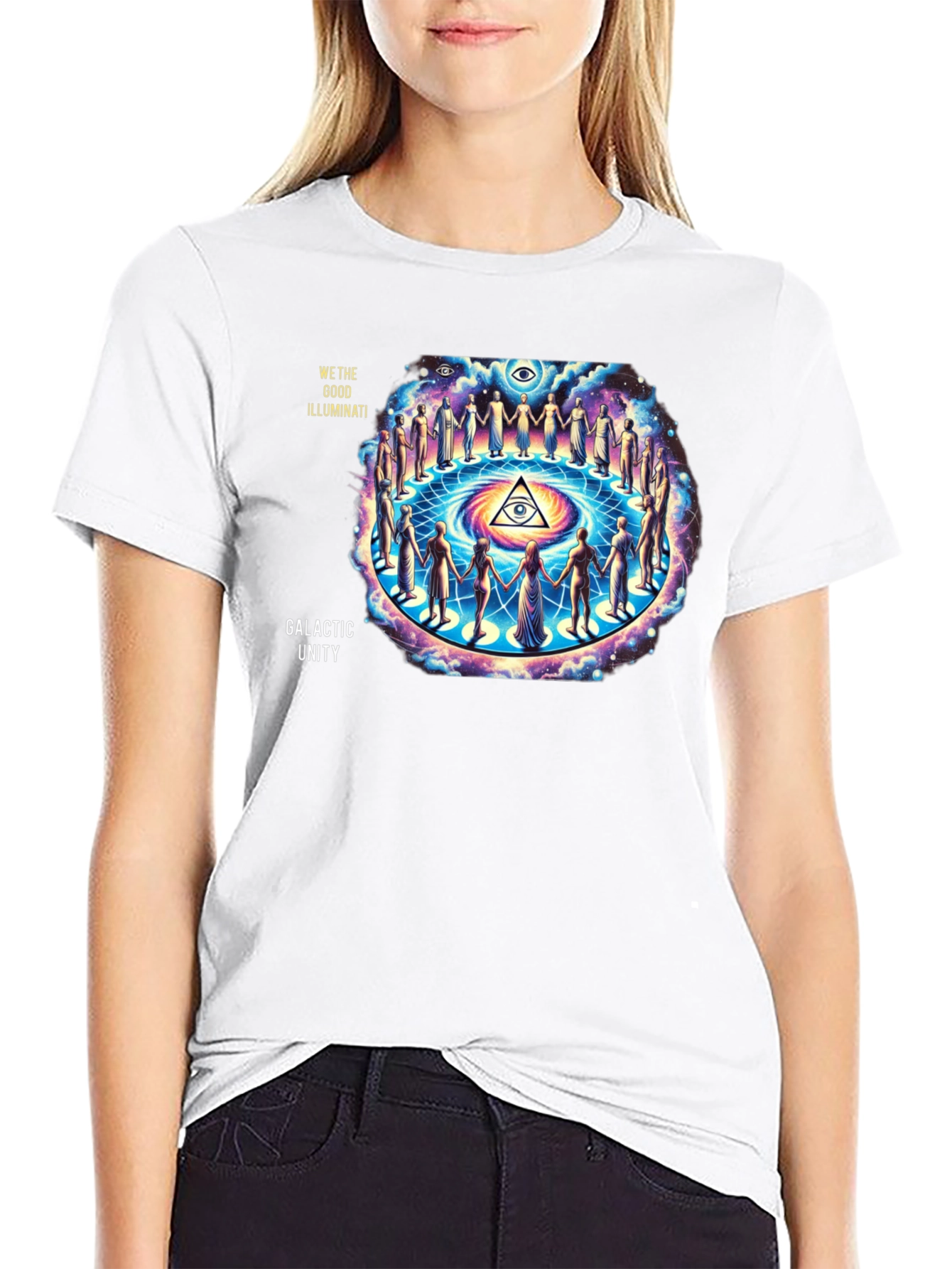 Galactic Unity T-Shirt - Good Illuminati Design