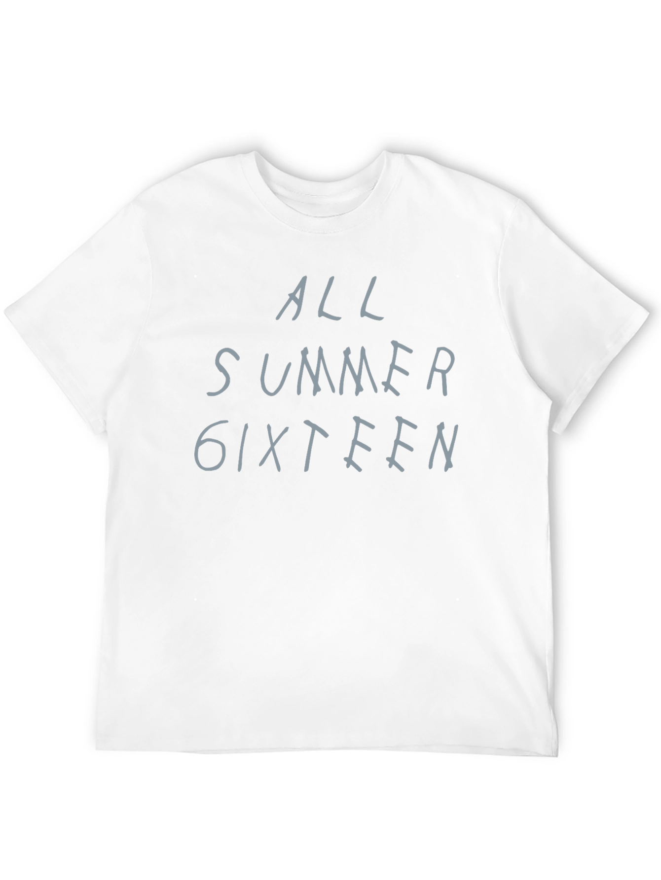 All Summer Sixteen Graphic Tee - Trendy Casual T-Shirt