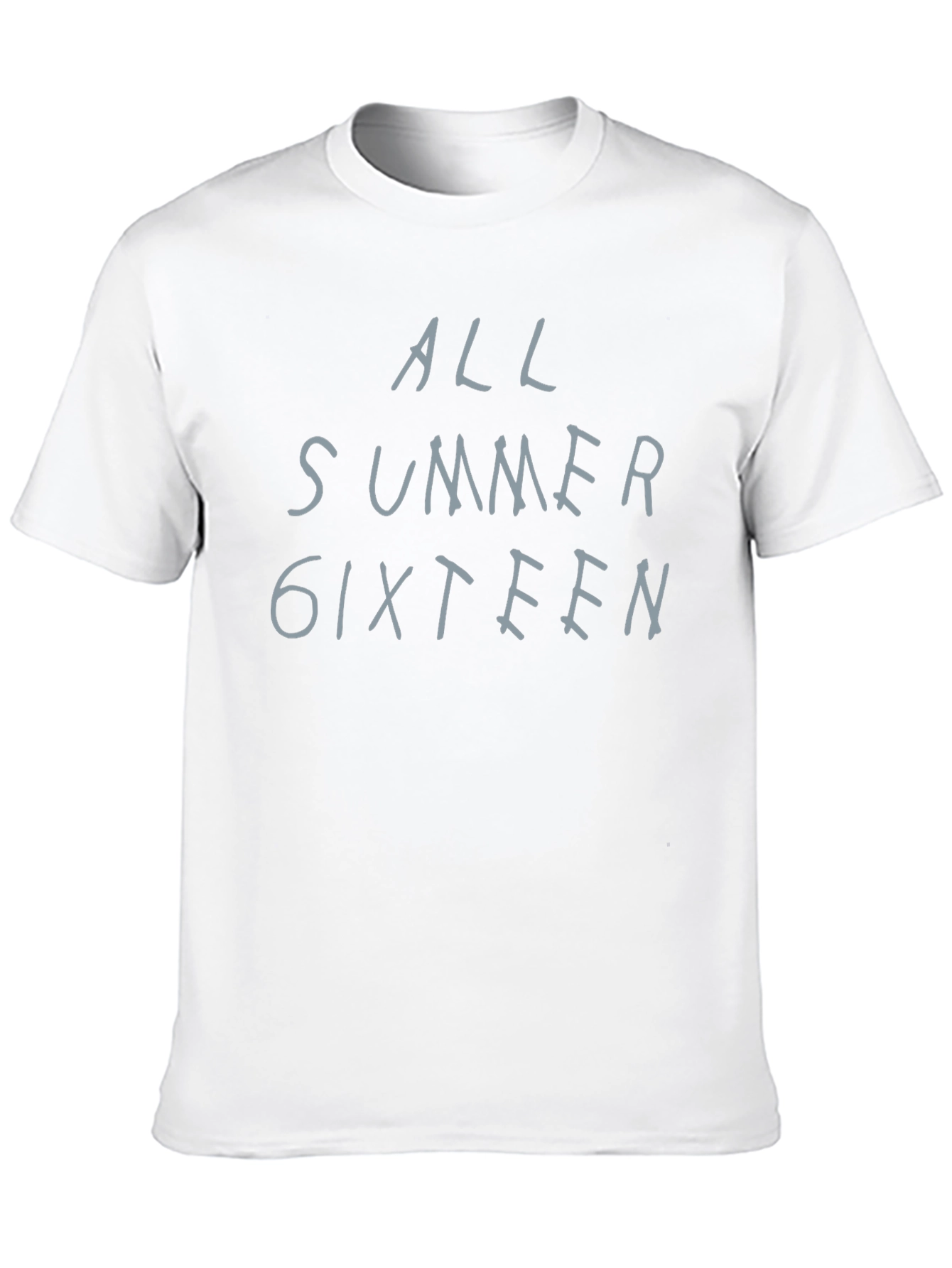 All Summer Sixteen Graphic Tee - Trendy Casual T-Shirt