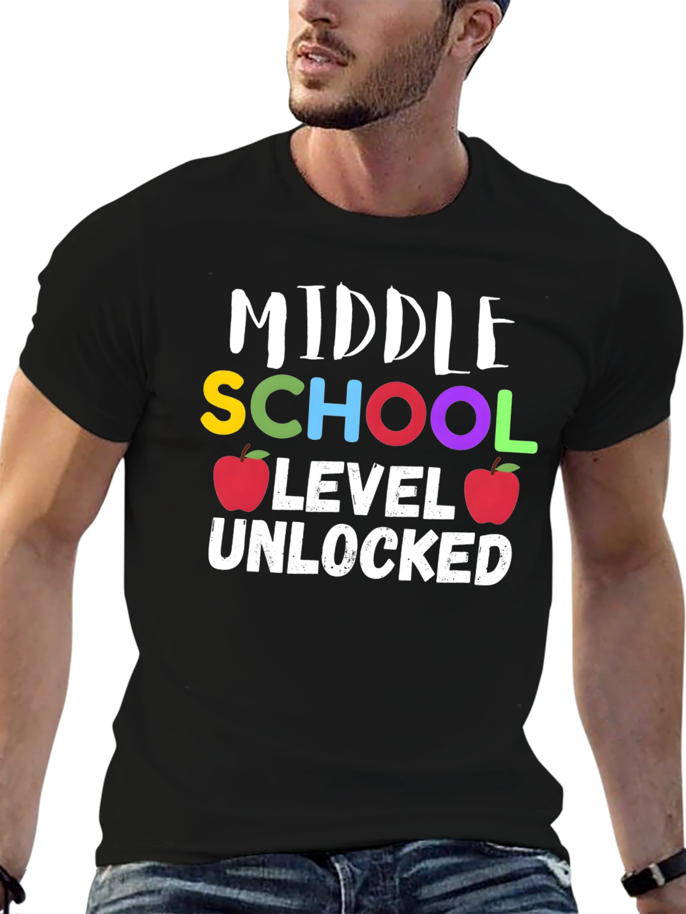 Middle School Level Unlocked T-Shirt
