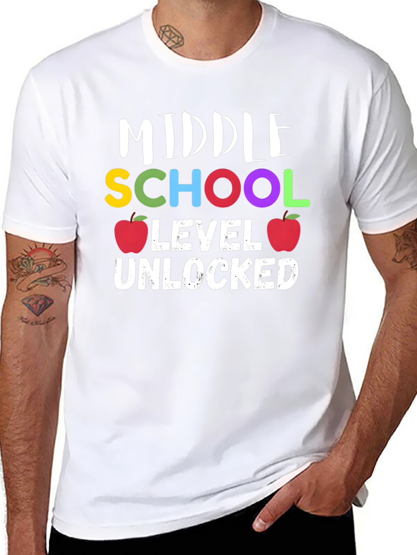 Middle School Level Unlocked T-Shirt