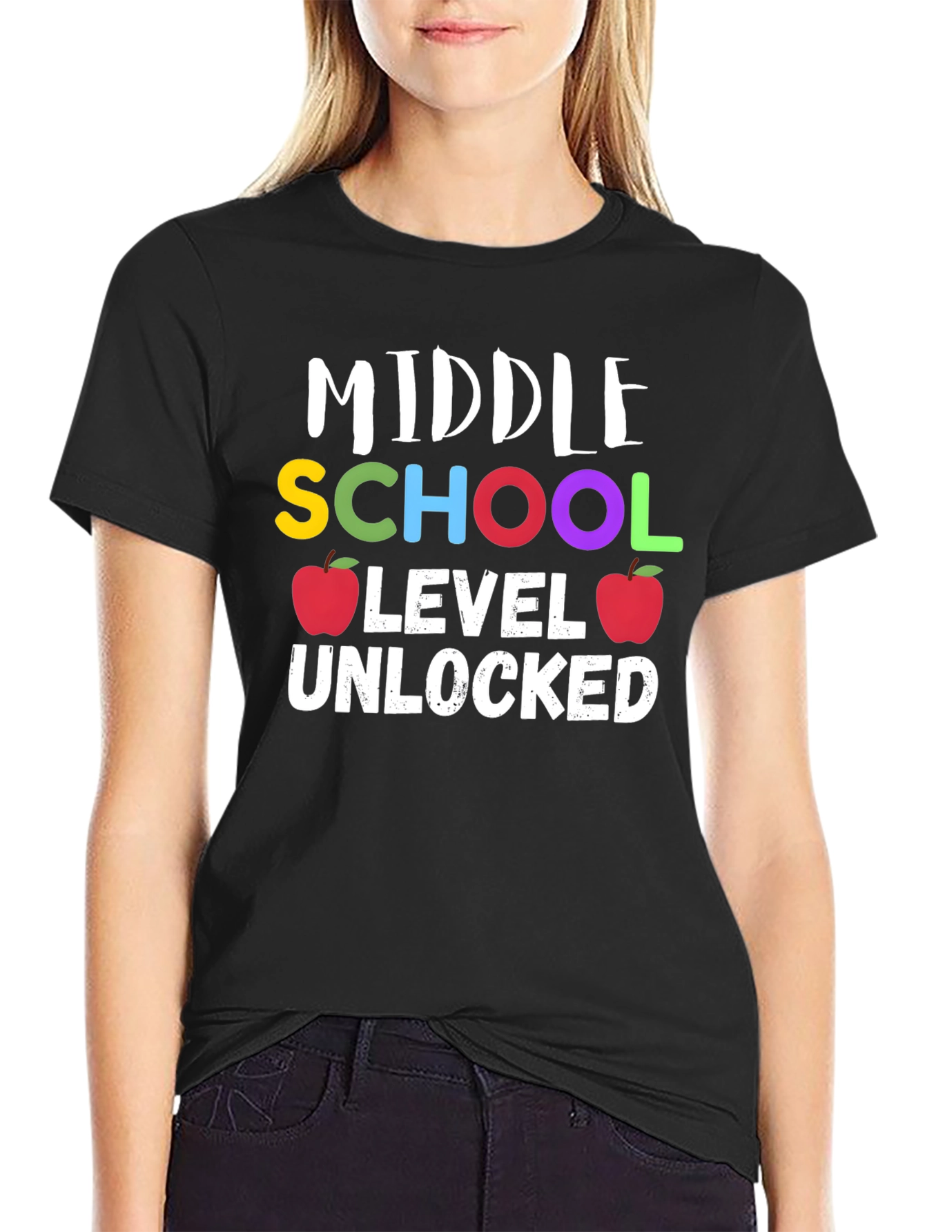 Middle School Level Unlocked T-Shirt