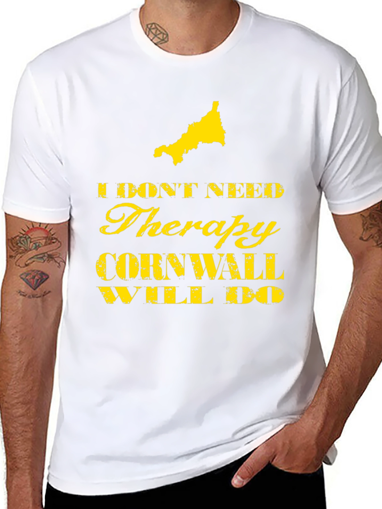 Funny Cornwall Therapy T-Shirt