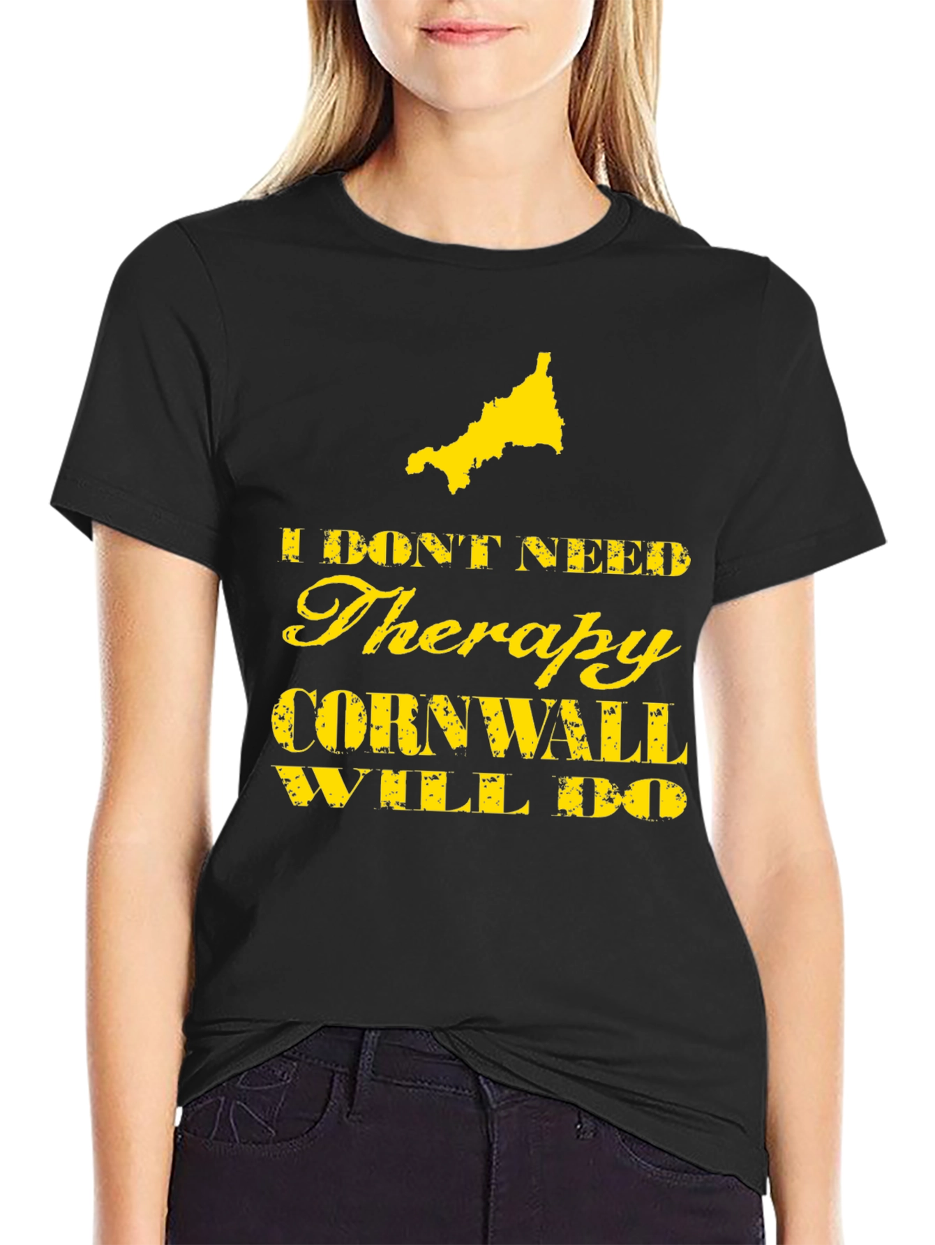 Funny Cornwall Therapy T-Shirt