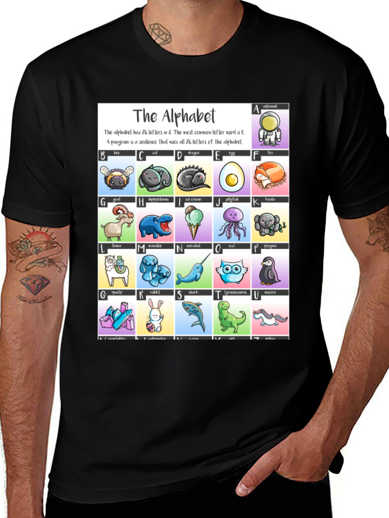 Alphabet T-Shirt