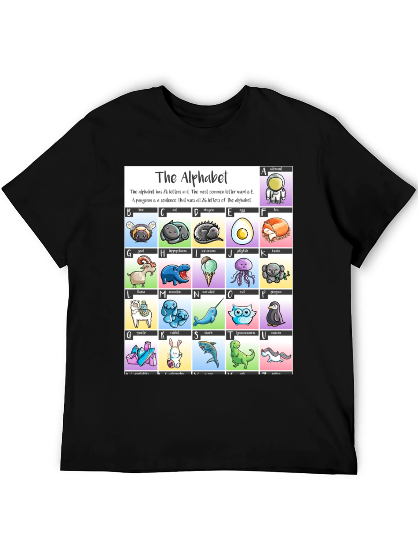 Alphabet T-Shirt
