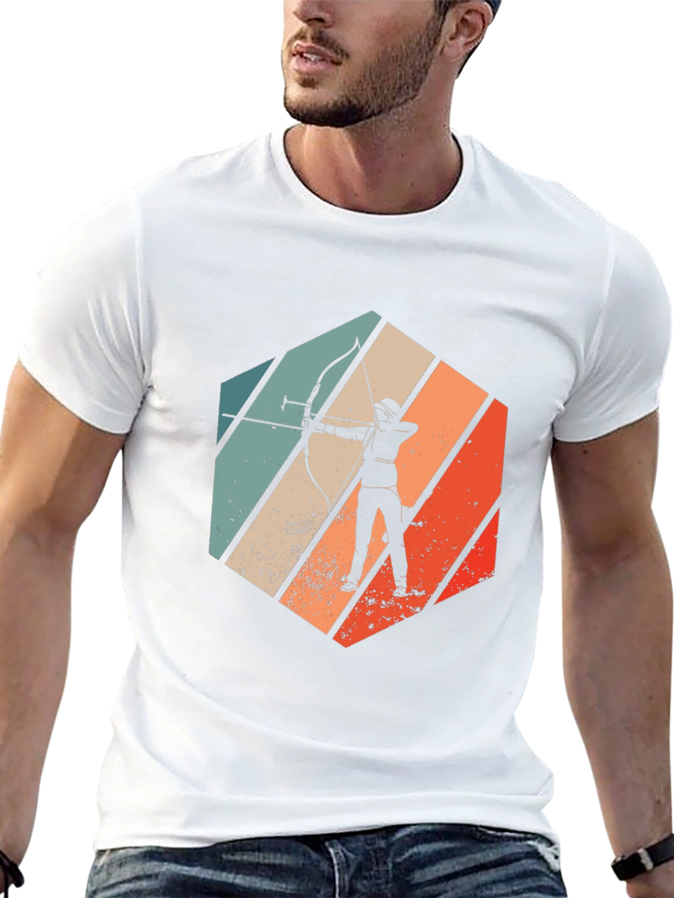 Archery Silhouette Graphic Tee