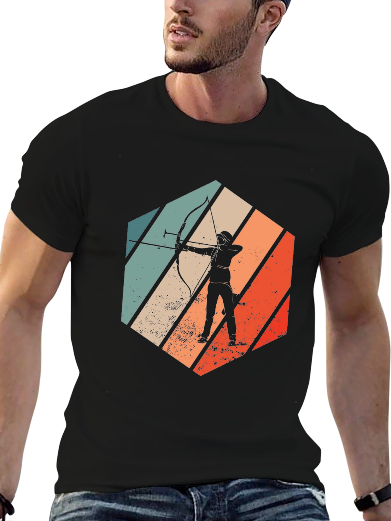 Archery Silhouette Graphic Tee