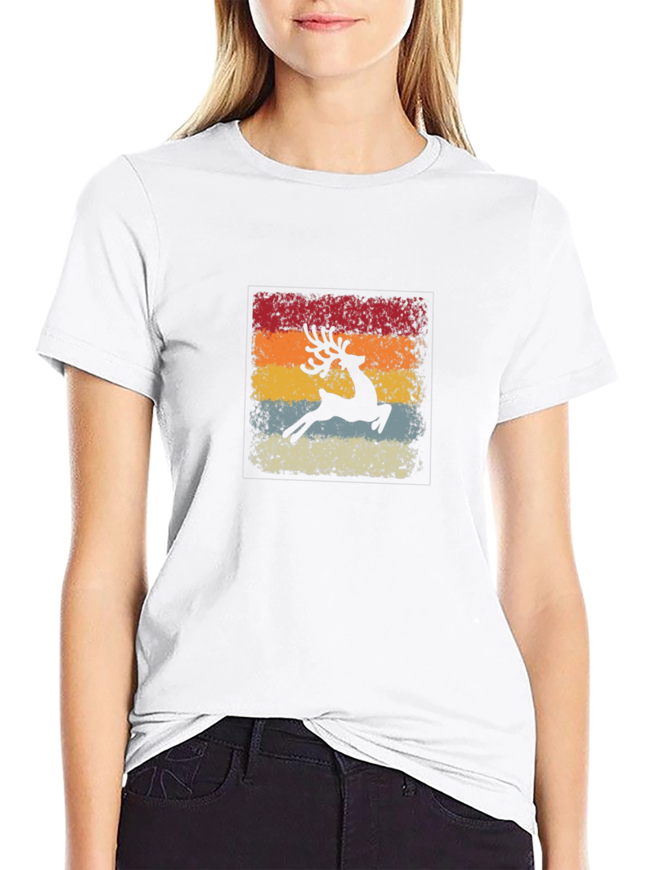 Retro Reindeer T-Shirt