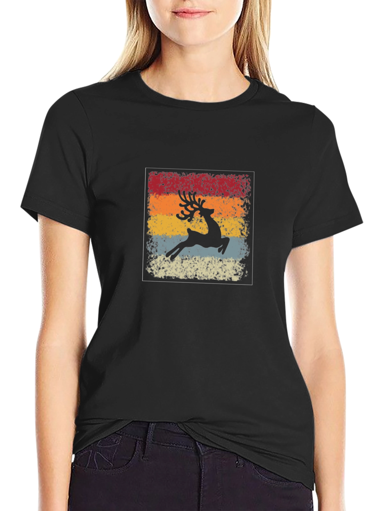 Retro Reindeer T-Shirt